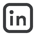 LinkedIn glyph popping into place